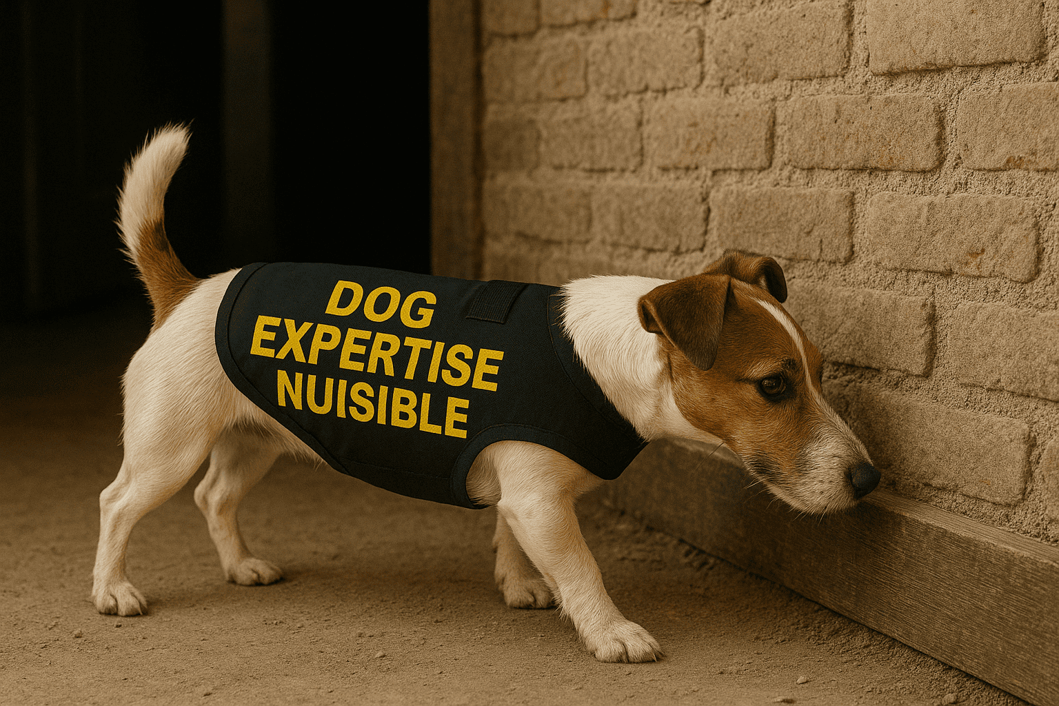 Chien détecteur de punaises de lit en action à Corbeil-Essonnes