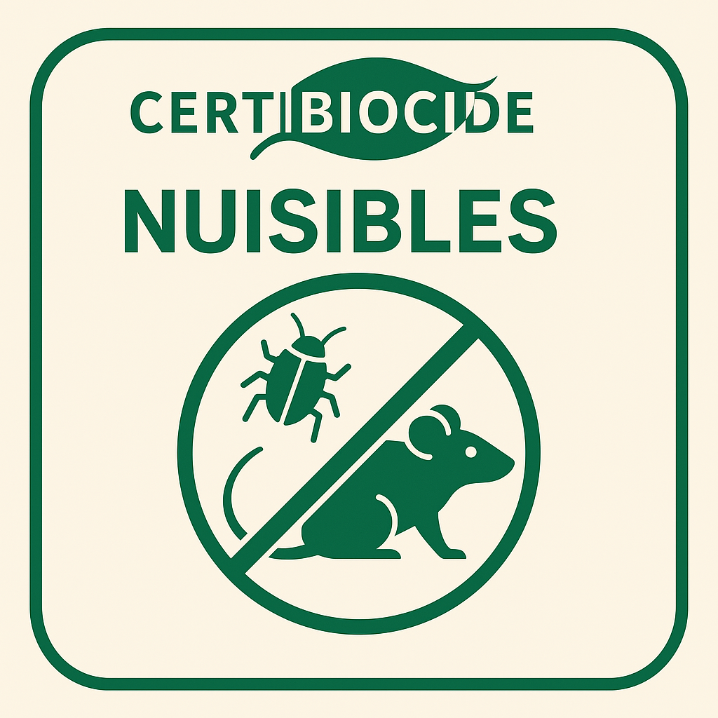 Certification Certibiocide pour traitement punaises de lit Montreuil 93100